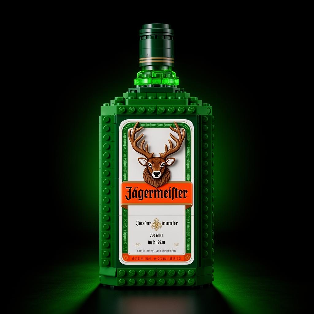Bloxx Bottle — Jägermeister LEGO Edition